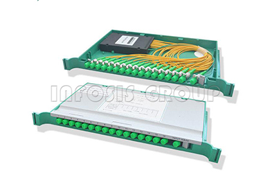 1x16 Tray Type PLC Fiber Optic Splitter With SC, FC, LC