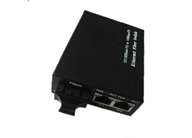 10/100m Ethernet to Fiber Media Converter 1fiber+2RJ45 Ports